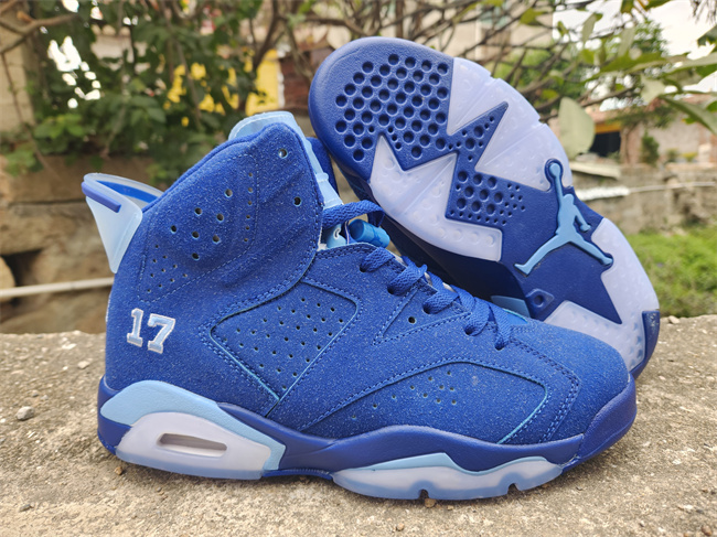 Men's Running Weapon Air Jordan 6 Royal Blue Shoes 065 Men's Running Weapon Air Jordan 6 Royal Blue Shoes 065
